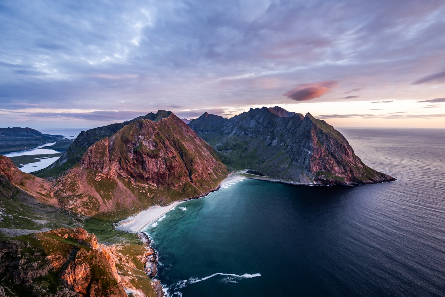 copyright: Nicolas Stettler - Lofoten Landschaft Nordnorwegen - Die Lofoten - Landschaft