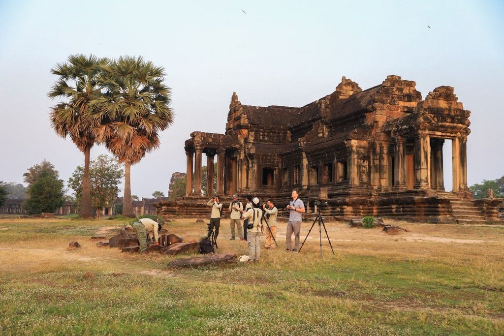 Vogelbeobachtung in Kambodscha (Krishna Karki)